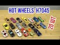 Распаковка Hot Wheels 20 шт H7045