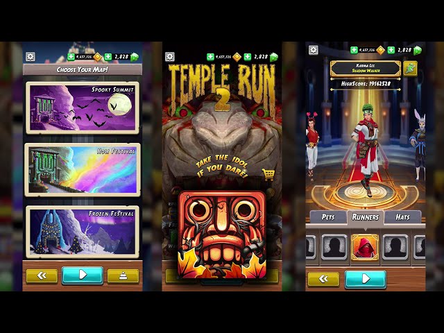 Temple Run 2 New Interface Update 2021 - Endless Run Game Play