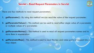 Lesson - 14 : Servlet - Read Request Parameters in Servlet