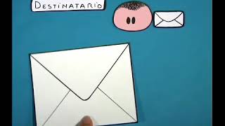 recibo Papúa Nueva Guinea gusano Cómo poner el remitente y el destinatario en una carta - YouTube