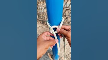 Incredible bowline knots! The king of knots around the world