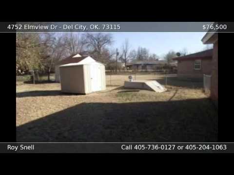 4752 Elmview Dr, Del City, OK home video tour