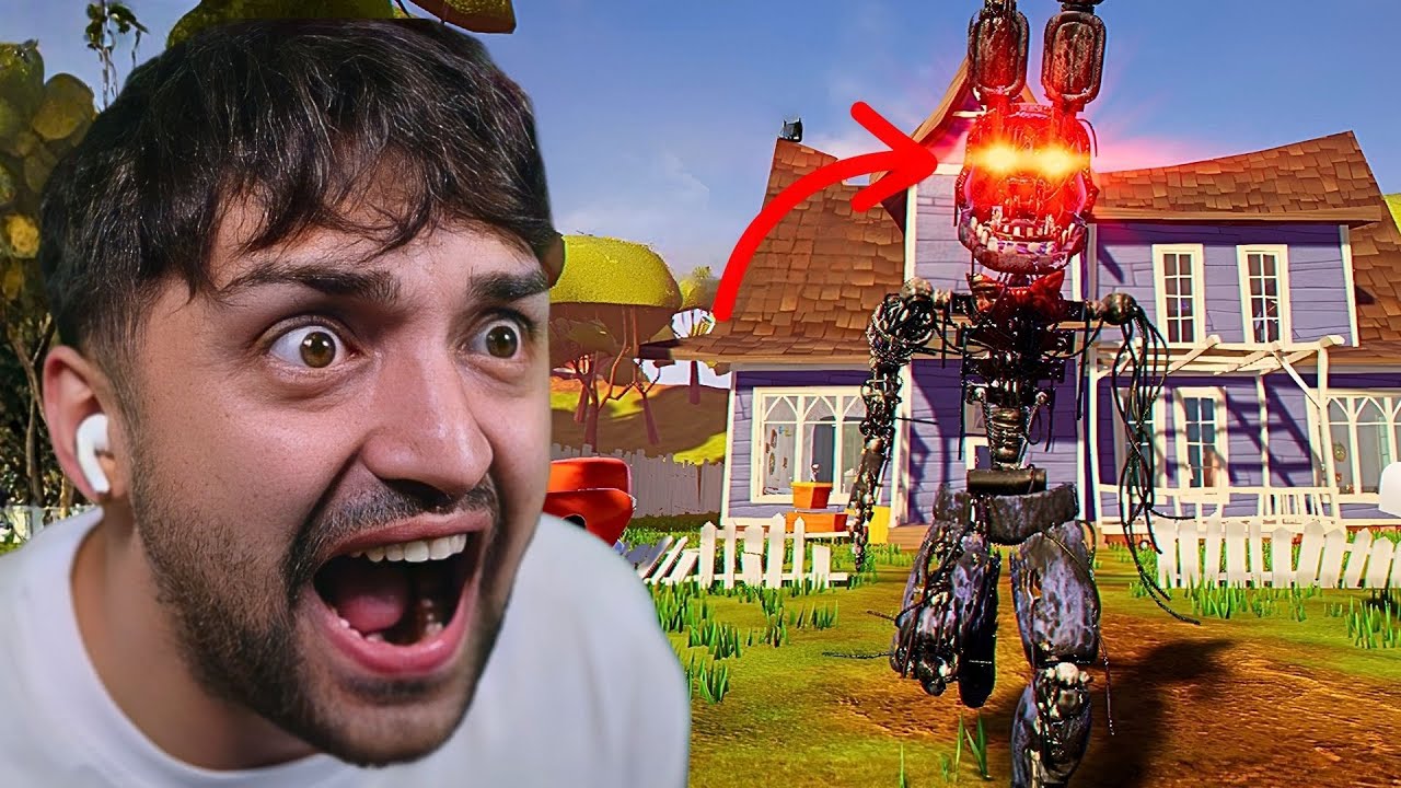 ŞEYTANİ KOMŞUM GÖZLERİNİ BENDEN AYIRMIYOR! (Hello Neighbor Bonnie Modu)