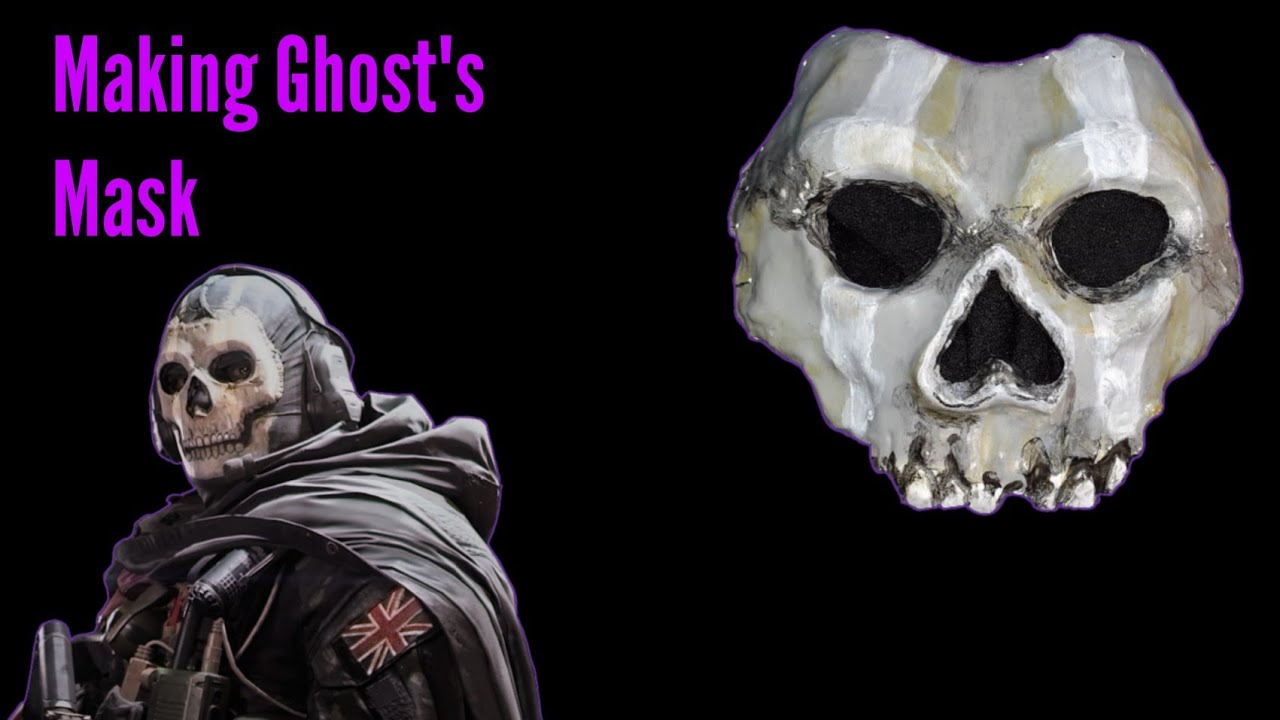 COD- Ghost Mask (paper TUTORIAL) 