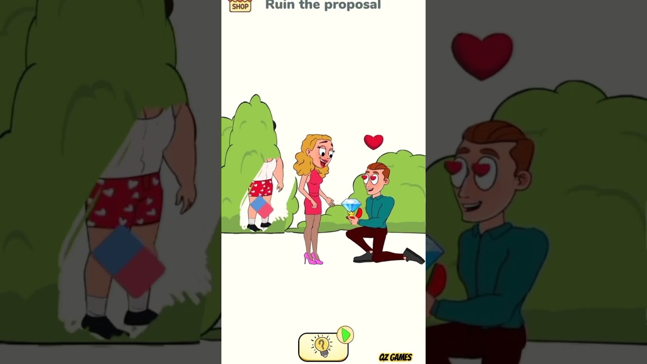 Impossible date :Ruin the proposal tricky riddle funny gameplay walkthrough Android  ios
