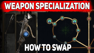 Path of Exile 2 Weapon Specialization Guide, Path of Exile 2 How to Swap Weapons PoE 2