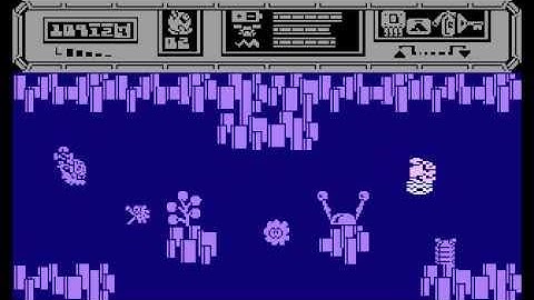 Atari 8bit game - Starquake - Final