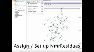 CcpNmr AnalysisAssign V3 - SettingUpNmrResidues