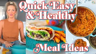 Healthy Meals We Eat When Were Busy (QUICK & EASY)