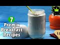 Premix Breakfast Recipes | Instant Breakfast Recipes Using Premix | Full Week Breakfast Recipes