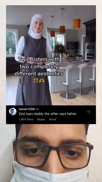 Twin sister with two completely different aesthetics 🤣🤣🤣 | #memedaily