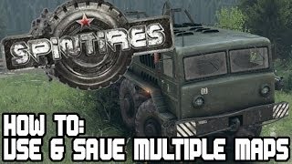 LOAD, SAVE & BACKUP MULTIPLE MAPS | Spintires Launcher | OFF-ROAD SIMULATOR screenshot 2