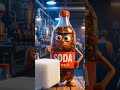 🎬 Animated Soda Story | Fun Facts + Health Facts #cartoongalaxy #youtubeshorts #aicartoon