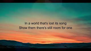 Casting Crowns - One More Song (Lyric Video)