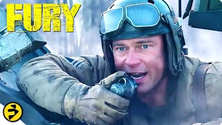 FURY | Skirmish With A Tiger Tank | Brad Pitt | Movie Scene