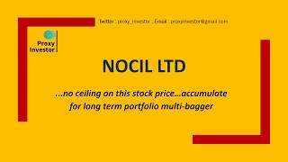 Nocil Ltd - A Long Term Portfolio Share