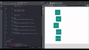 What is the transition-timing-function ?