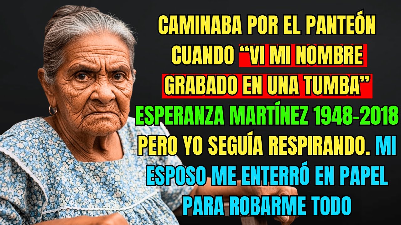HISTORIA DE ESTA ABUELA 👵💔 Mi esposo me declaró muerta para robarme todo, pero resucité legalmente