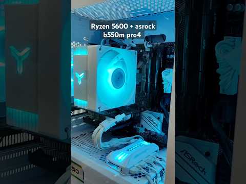 Разгон ryzen 5600 на мамке asrock b550m pro4 #5600 #b550 #amd #overclock
