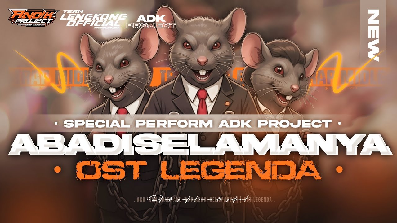 DJ TRAP MIDLE CETUS X ABADI SELAMANYA OST LEGENDA ‼️ ADK PROJECT PRODUCTION ‼️ 