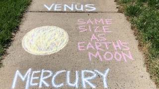 MRS. B TV: Sidewalk Science - Planets!