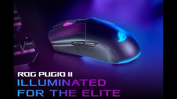 ROG Pugio II - Wireless gaming mouse with tri-mode connectivity and configurable side buttons | ROG