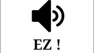 EZ Sound Effect for Gaming , pubg exe , meme videos HD sound Effect