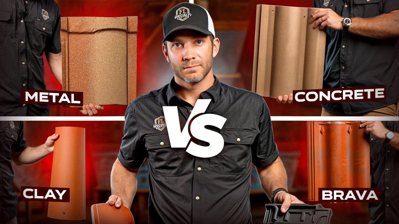 Which Barrel Tile Is Best for Your Roof? Metal vs Concrete vs Clay vs Brava