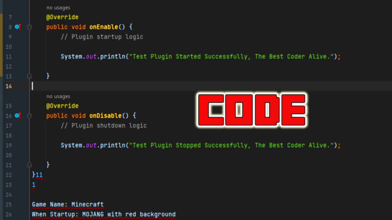 I Coded Minecraft. - YouTube