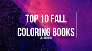 Top 10 Fall Books I Want to Color This Season