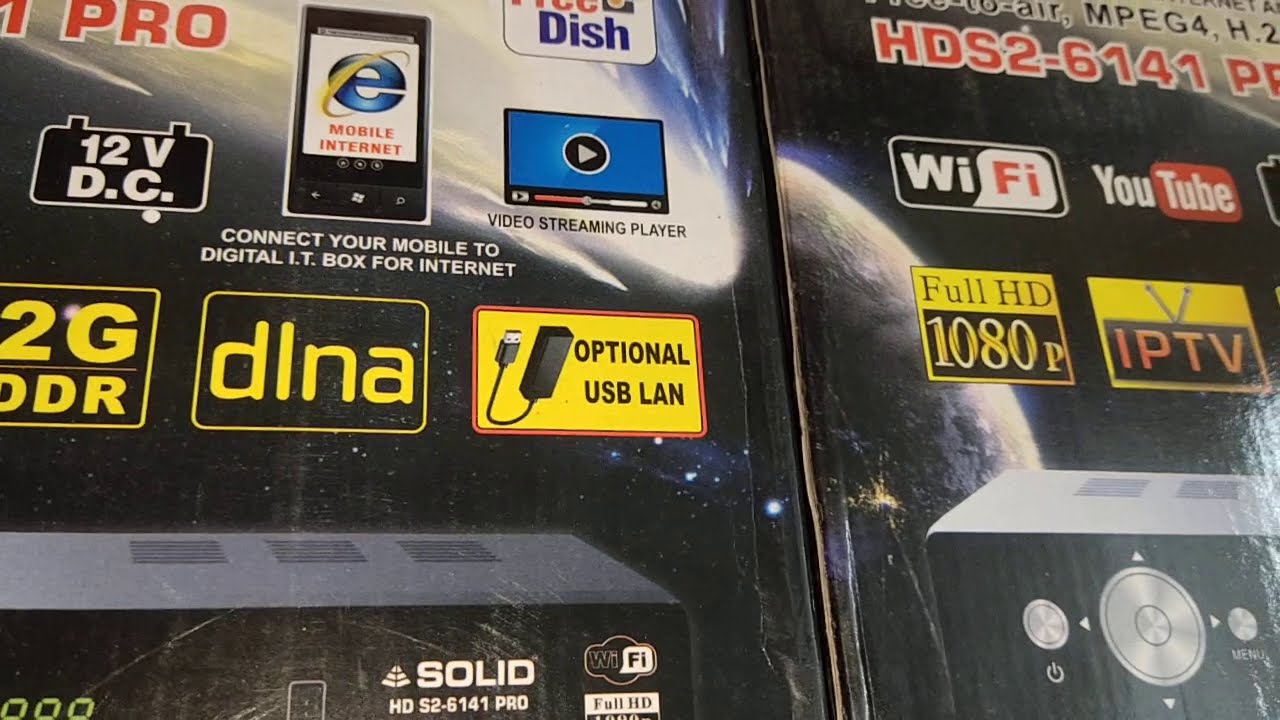 Solid hds2-6141 pro new version | Dd Free Dish Set Top Box
