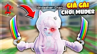 ROBLOX | MM2 Nhưng Mình Dùng SKIN NỮ !? - Murder Mystery 2 | Windasher screenshot 4