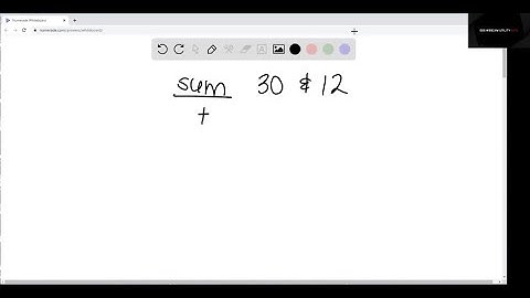 Translate each phrase into math notation and then simplify. The sum of 30 and 12