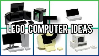 5 LEGO Computer Ideas #2 | MOC Tutorial