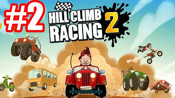 Hill Climb Racing 2 - Gameplay Walkthrough Part 2 #android #ios #games #hcr2 #driving #racing