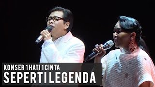 SEPERTI LEGENDA Live Konser 1 Hati 1 Cinta Armand Maulana ft Dewi Gita Armand Maulana