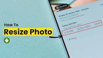 How To Resize Photo on Android?