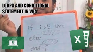 Loops and conditional statement in VBA