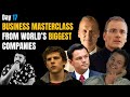 Business masterclass from worlds biggest companies   day 17