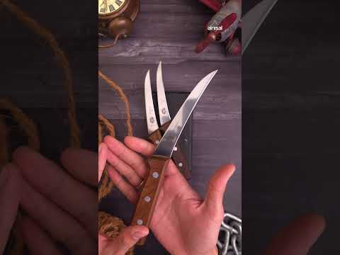 أشهر سكين جرد اللحوم في العالم سكاكين المعروف بأم الطير السويسرية ينطيك سهولة الاستخدام