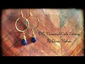 How to Make DIY Hammered Circle Earrings By Denise Mathew