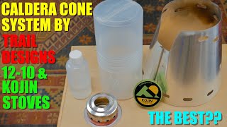 Is the Search OVER??: The BEST ULTRALIGHT Alcohol Stove System??  The Caldera Cone