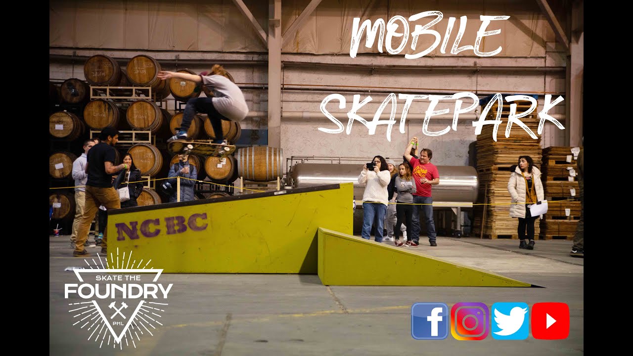 The Foundry's Mobile Skatepark