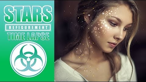 A Face Marked With Stars (Photo Manipulation Timelapse) - Refigurement Syndrome