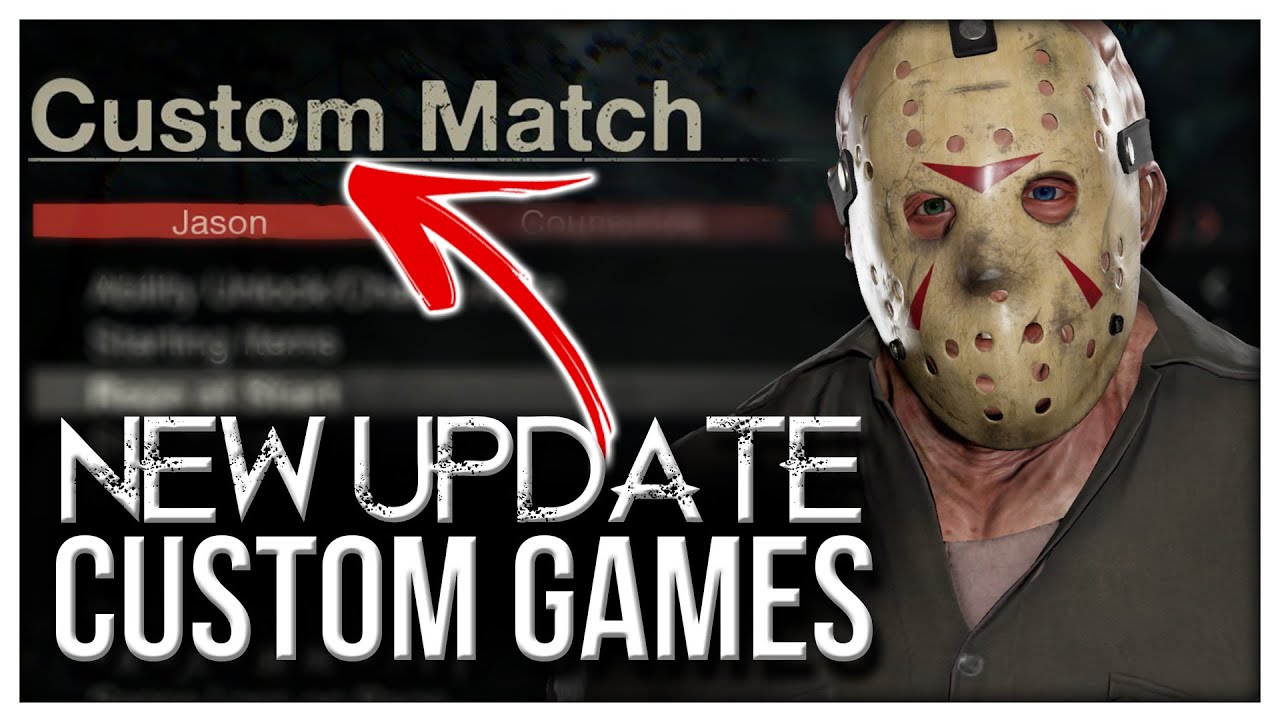 NEW Update! | CUSTOM GAMES | Friday the 13th: The Game