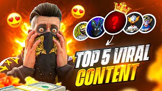 Top 5 Viral Free Fire Channel Ideas 2026 🔥 || FF YouTube Channel Kaise Grow Kare ||
