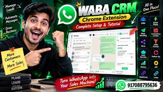 WABA WhatsApp CRM: Business Automation & Bulk Messaging Software Tutorial screenshot 5