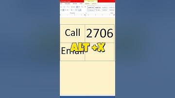 Insert Call & Email Icons in MS Word | Unicode Magic!
