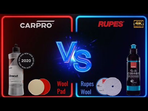 Rupes DA Coarse VS Carpro Ultracut /4K 