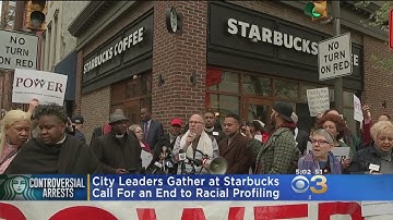 NAACP, City Leaders Call For End To Racial Profiling Following Controversial Starbucks Arrests